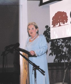 Former Secretary of State Madeleine Albright. (Brita Helgesen)