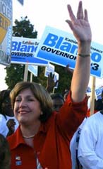 lanco, here at her headquarters, is Louisiana´s first female governor  (www.usatoday.com)