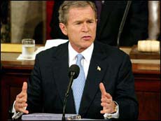 President Bush  (http://archives.theconnection.org)