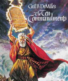 As of March 30, the Ten Commandments are the law of the land (www.images.amazon.com)