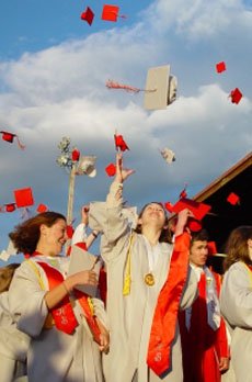 Commencement for Early College seniors is May 27 (www.barefootcoaching.co.uk)