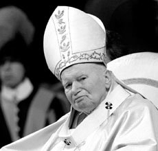 Pope John Paul II died on April 2 (www.iran-daily.com)