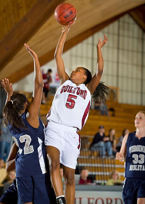 Jazzlyn Gibbs, junior guard (www.guilford.edu/athletics)