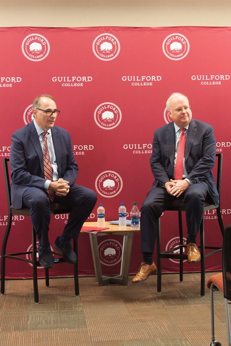 Speakers get personal in Bryan Series Q&A The Guilfordian