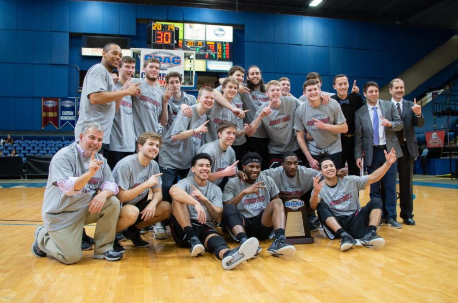 Guilford College Mens Basketball 2019 ODAC Tournament Champions