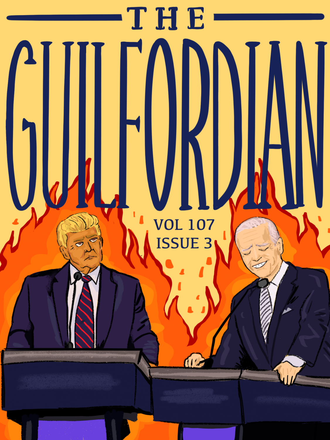 Cover: Volume 107, Issue 3 – The Guilfordian