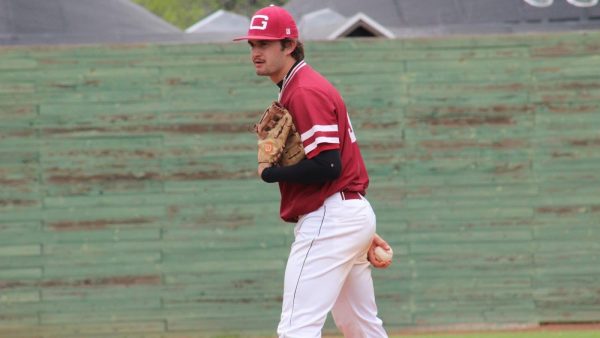 Pitcher Logan Dodson, who graduated in May, demonstrated leadership and a competitive spirit in his senior season, according to Guilford head baseball coach Zach Booker. 